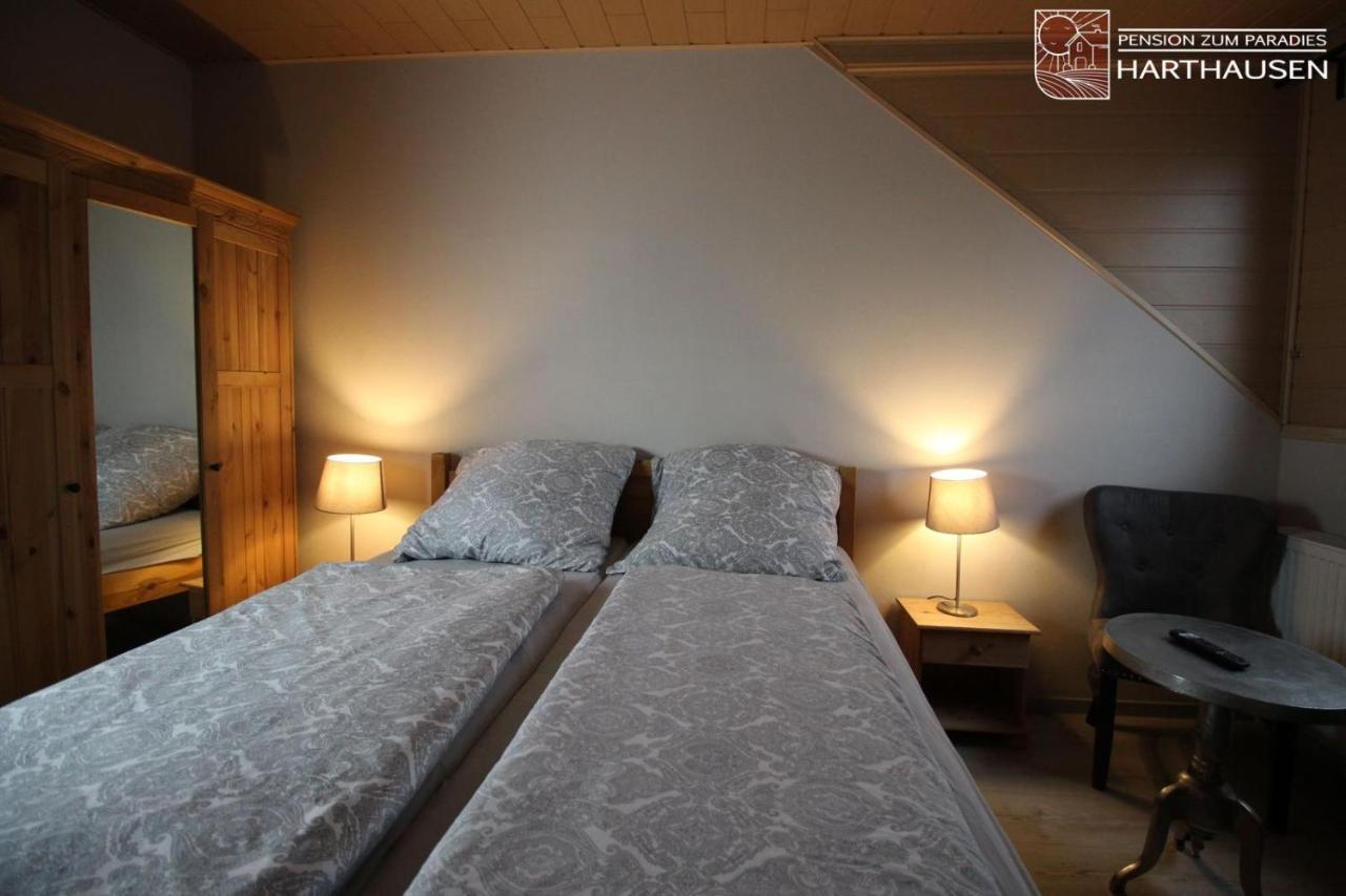 Pension Zum Paradies Harthausen  외부 사진